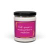 God’s power is made perfect in weakness - Scented Soy Candle, 9oz - Image 6