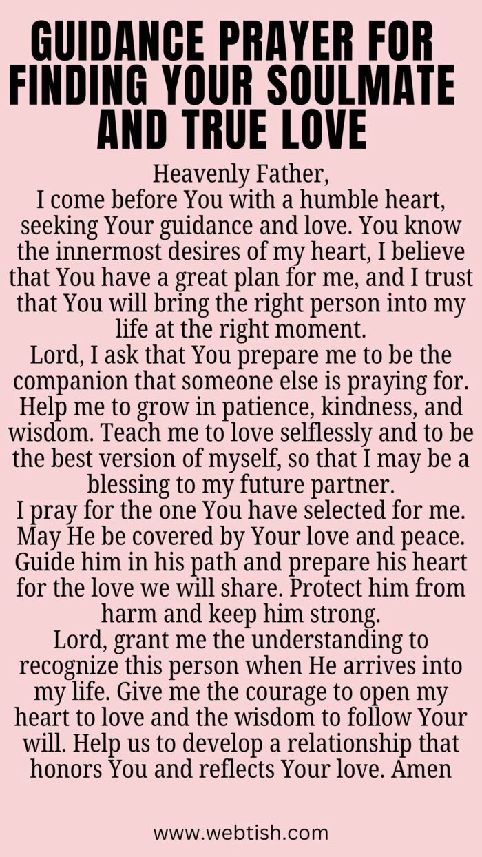 How to Pray for a Soulmate: A Guide to Finding True Love - Gospel1.org