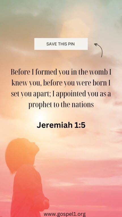 What The Bible Says About Abortion? Bible Verses On Abortion - Gospel1.org