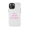 Tough IPhone Cases “JUST A SMALL GIRL WITH A BIG GOD” - Image 21