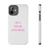 Tough IPhone Cases “JUST A SMALL GIRL WITH A BIG GOD”